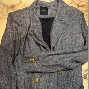 Smythe Blazer - Grey/Black/White